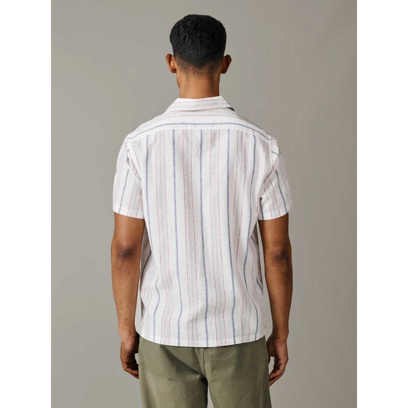 Aubin Abbey Cuban Collar Short Sleeved Shirt image number 1